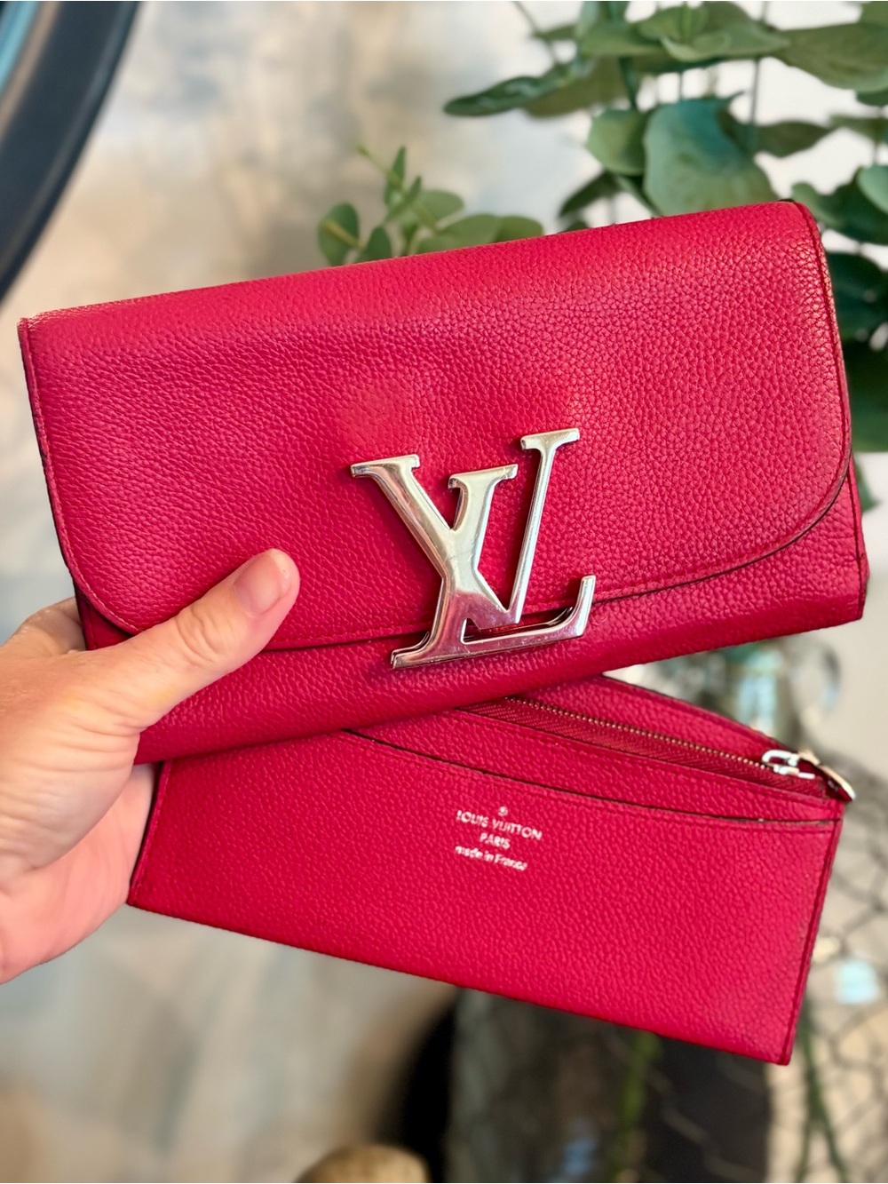 Louis Vuitton Vivienne Long Wallet Red-all inclusive!